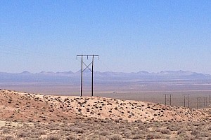 Eastside is located 32 km from Tonopah, Nevada on Highway 95